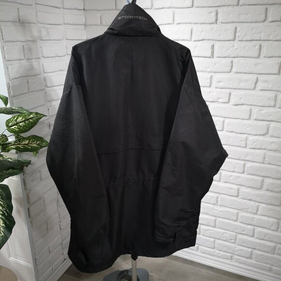 Stormtech Men's Black Packable Hood Size XL Fully Lined Jacket - Picture 2 of 13